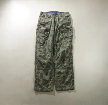 G-STAR RAW 카모 패턴 카고 워크 팬츠 기믹 카키/KW270