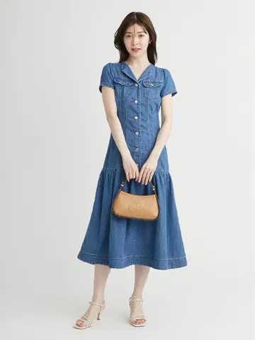 셀포드 Lee 데님 원피스