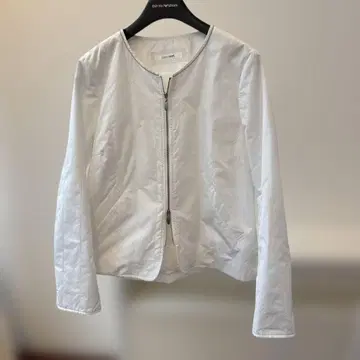 blancvert 화이트 퀼팅 자켓 38