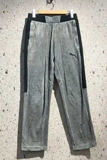 00s PUMA 벨로아 트랙 팬츠 푸마 그레이