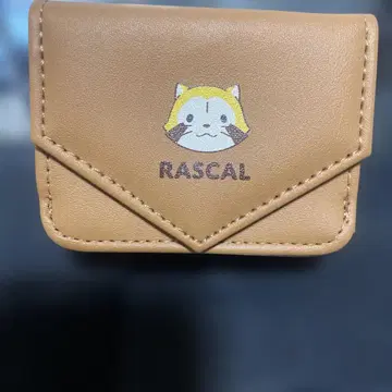 RASCAL 베이지 미니 지갑 봉투형