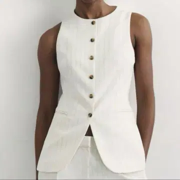 H &M 롱 수트 베스트 완판템 사이즈 36