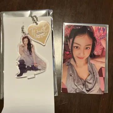 TWICE 지효 랜덤 미니 아크릴 스탠드 참 카드 세트