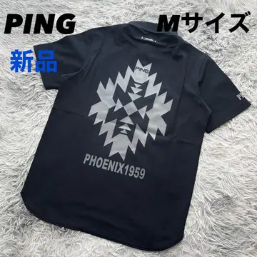 새상품 핑 핑 폴로 셔츠 반팔 네이비 뒷면 로고 M 사이즈