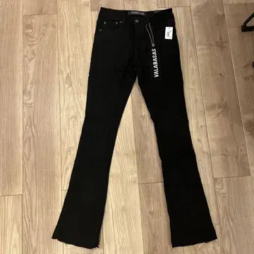 VALABASAS 부츠 컷 데님 30 사이즈 JET BLACK
