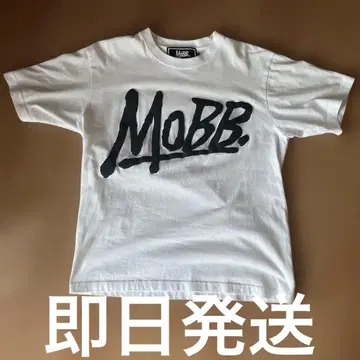 MoBB 로고 프린트 티셔츠 화이트