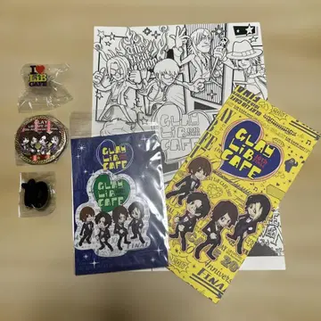 GLAY LIB CAFE 굿즈 세트