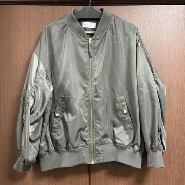 글로벌 워크 발수 가벼운 MA-1 카키 레귤러