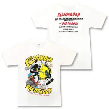 ELLEGARDEN 티셔츠 [XL]