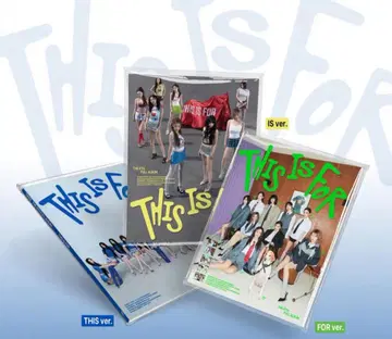 TWICE this is four 앨범 버전 선택 가능