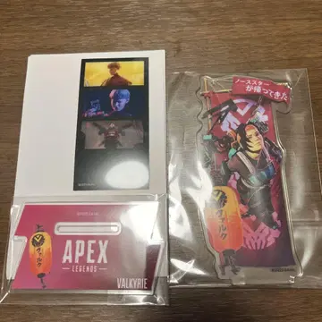 Apex 레전드 트레이딩 배너 아크릴 스탠드 [발키리]