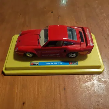 Porsche 959 미니카 빨간색