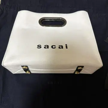 사카이 쇼핑백 백 화이트