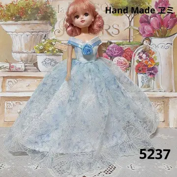 페일 블루 드레스 5237