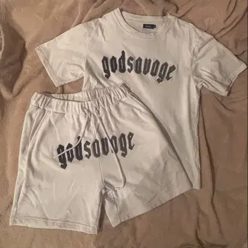 godsavage 셋업 갓 사베지 화이트 그레이