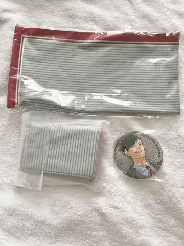 하이큐 쿠로오 테츠로 명함지갑 손수건 캔뱃지 하이큐!!
