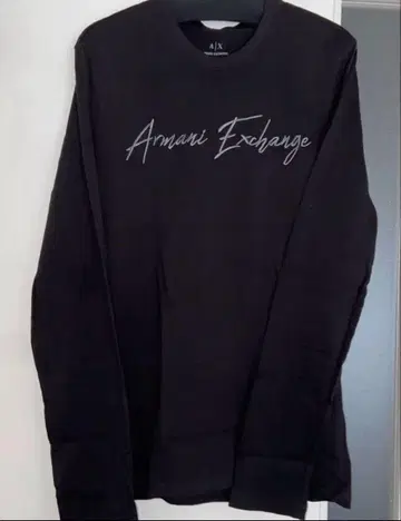 ARMANI Exchange 자수 롱 T 새상품급