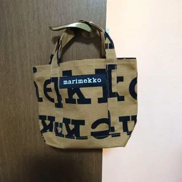 [미사용에 가까운] 일본 한정판 레어 마리메꼬 marimekko 토트