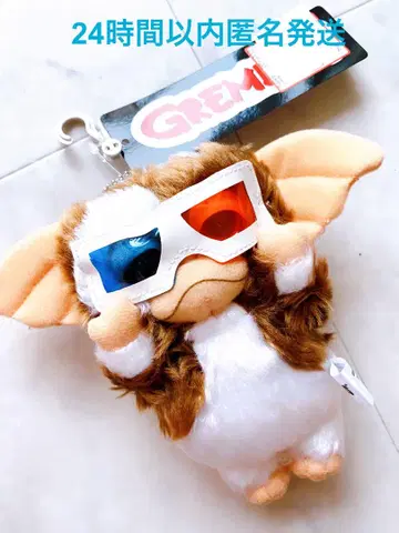 그렘린 마스코트 키링 택 포함 새상품 오늘 발송 3D 안경