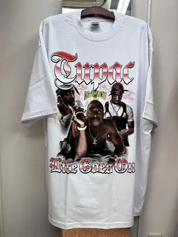 Tupac Life Goes On 티셔츠