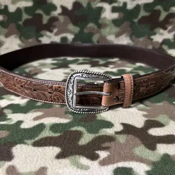 ARIAT 아리아트 가죽 벨트 사이즈 32인치 무료배송