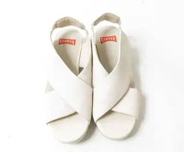 캠퍼 벌룬 샌들 아이보리 23.5cm 상당