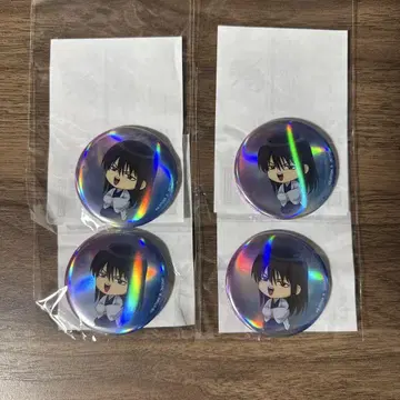 은혼 토지코메 샤봉 캔뱃지 가츠라 코타로 4종 세트