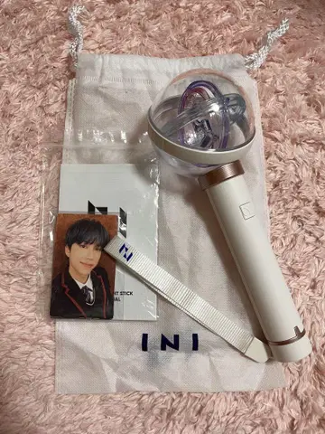 INI 응원봉 화이트 부속물 있음