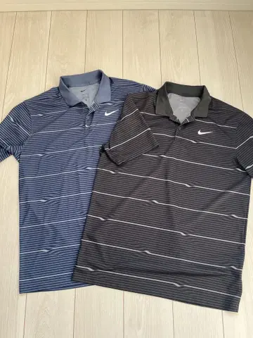 Nike 스트라이프 피케 셔츠 2장 세트
