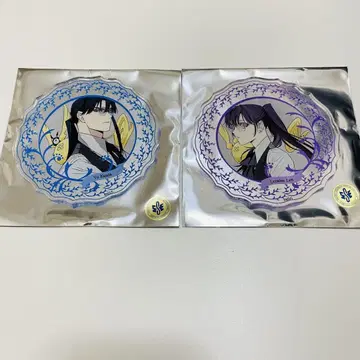 D.Gray-man 콜라보 카페 간다 리나리 아크릴 코스터