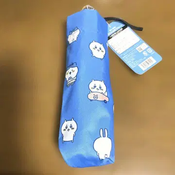 치이카와 접이식 우산 블루 하치와레 토끼
