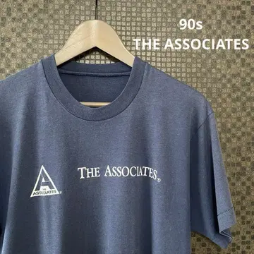 90s THE ASSOCIATES 기업 물품 페인트 로고 프린트 티셔츠