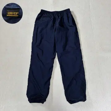 USA제 GORE-TEX 이지 팬츠 와이드 실루엣 나일론 네이비