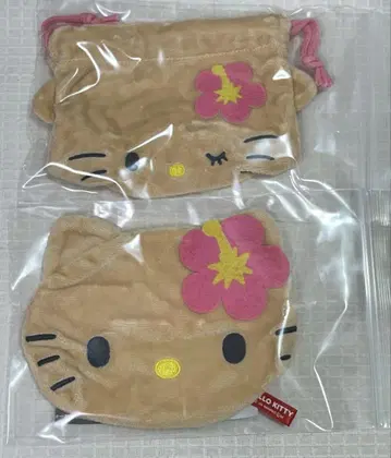 헬로키티 HELLO KITTY FACE 복조리 & 파우치 컬렉션 2개