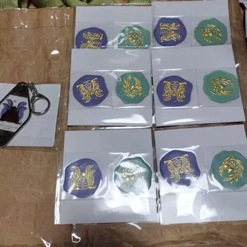 카프 복권 몬헌 와일즈 모텔 키링 & 스티커 우즈 투나