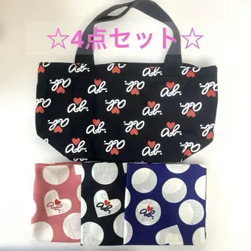에네스베 반다나 미니 토트 4종 세트