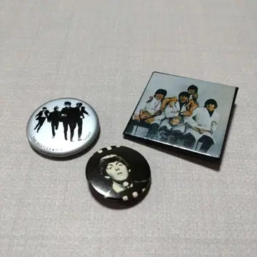 THE BEATLES 비틀즈 캔 배지 등 3개 세트 묶음 판매
