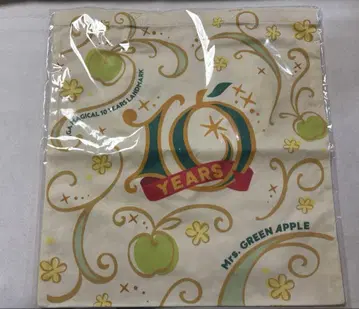 Mrs. GREEN APPLE 10 토트백 화이트 미세스