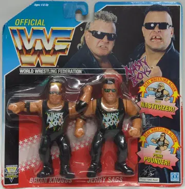 HASBRO WWF 브라이언 노브스 & 제리 사그스