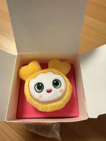 twice 지효 봉제 인형 반지