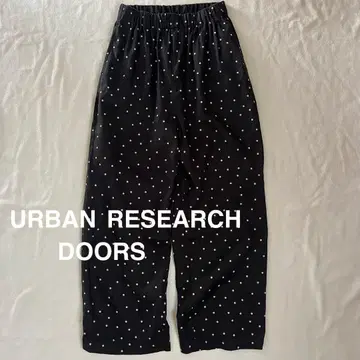 인기 상품 어반 리서치 도어스 DOORS 린넨 도트 이지 팬츠
