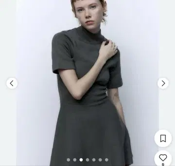 자라 새상품급 스케이터 니트 원피스 M