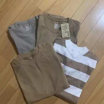 무인양품 티셔츠 4종 세트