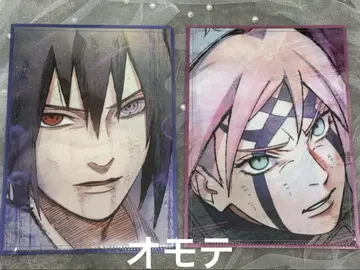 NARUTO 미니 클리어 파일 컬렉션 사스케 사쿠라