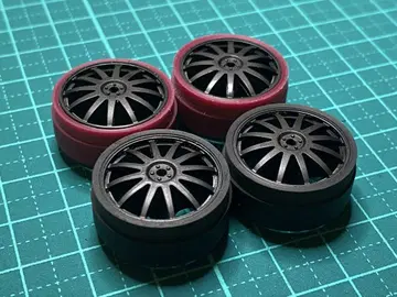 미니 사륜구동 페라 타이어 단차 약 22.7mm-23.7mm 로우 프릭션