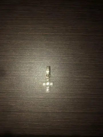 로얄오더 크로스 다이아 6면 목걸이