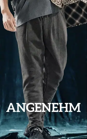 ANGENEHM 안게네임 스웨트 팬츠(AG04-022scf) M