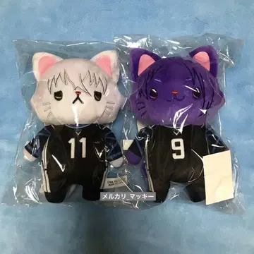 블루 록 withCAT 안대 봉제 인형 키링 나기 레오