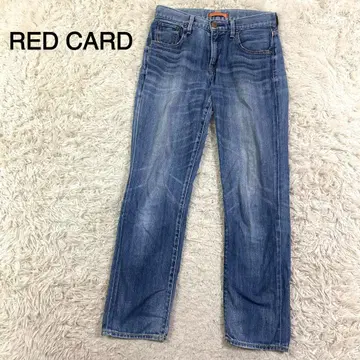 RED CARD 스트레이트 데님