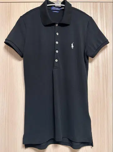 폴로 랄프 로렌 블랙 피케 셔츠 XS